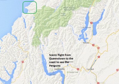 Area Map of Hollyford Valley
