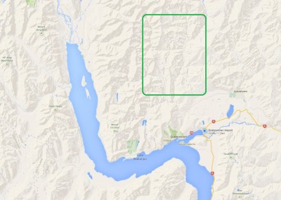 Google map of Skippers Canyon