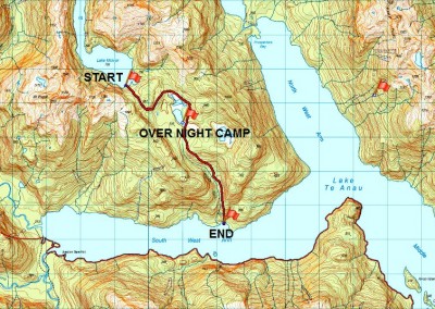 Lake McIvor detailed Map