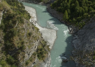 Shotover River in Skippers canyon